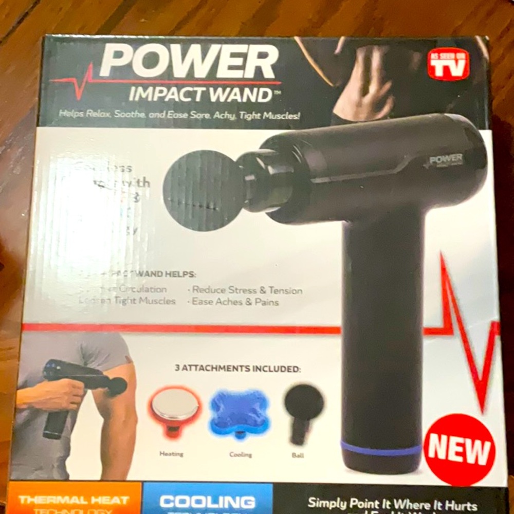 POWER IMPACT WAND W/HEATING AND COOLING OPTION, DIGITAL DISPLAY